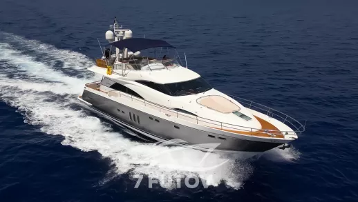 Прогулка на моторной яхте Fairline 68 VAL в Дубае | 7 Футов