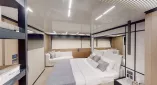 Яхта Ferretti 780 Crystal — роскошь и комфорт для 20 гостей. 4 каюты, флайбридж, идеальна для корпоративов, свадеб и торжеств в Дубае.