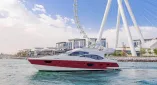 Водная прогулка на яхте Azimut 62 в Дубае для 20 гостей. Идеальна для деловых встреч, свадеб, юбилеев и романтических прогулок.