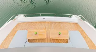 Водная прогулка на катамаране Sky Walker 60 в Дубае. Катамаран на 40 гостей, идеален для свадеб, корпоративов, дней рождения и крупных мероприятий.